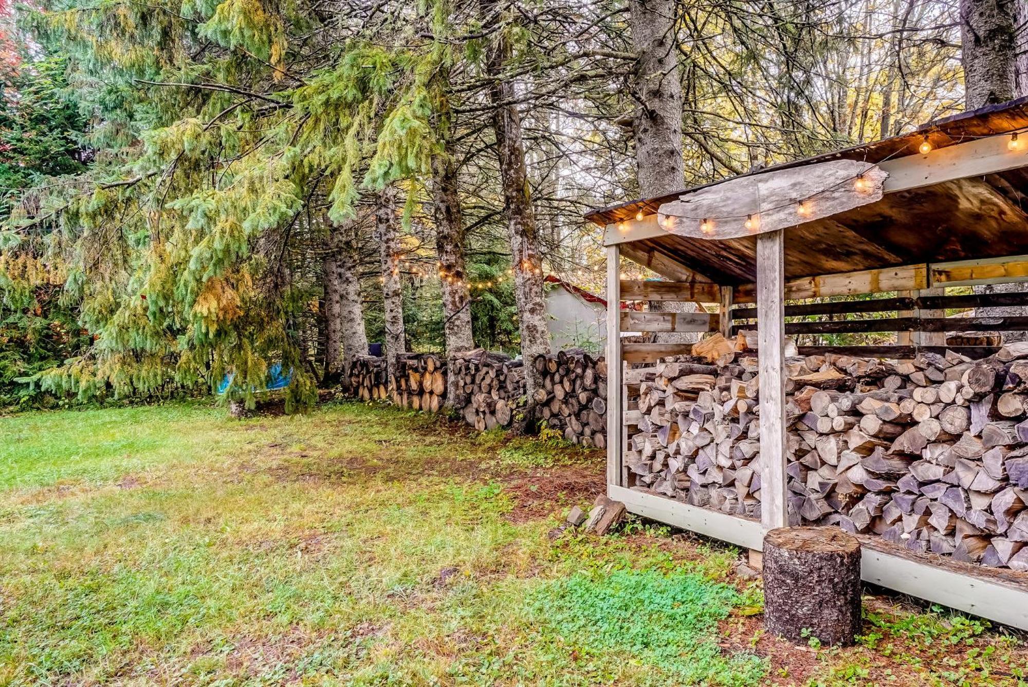 Your Cozy Cabin Retreat Saint-Remi-d'Amherst Exterior photo